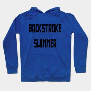 Backstroke Swimmer Hoodie